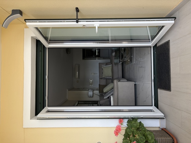 PVC  terrace door - apt. Molinos 